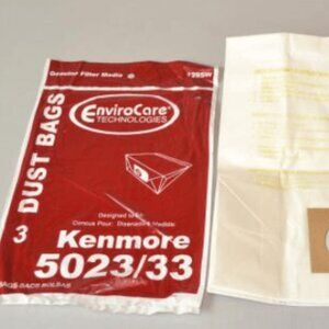 Genuine Envirocare Vacuum cleaner bags for Kenmore 5023/33 "E' bag canister